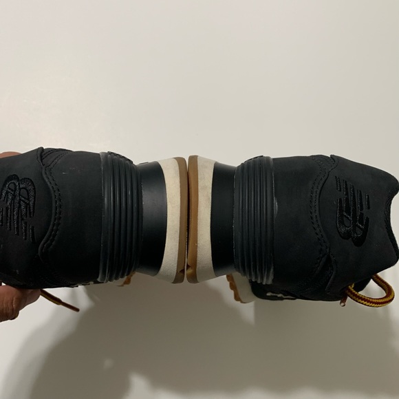 Men's New Balance 574 Classic ML574HRD Black/White Shoes Men’s Size 7 - Picture 9 of 9